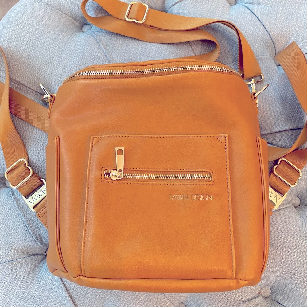 Authentic fawn deign honey 1.0 mini diaper bag